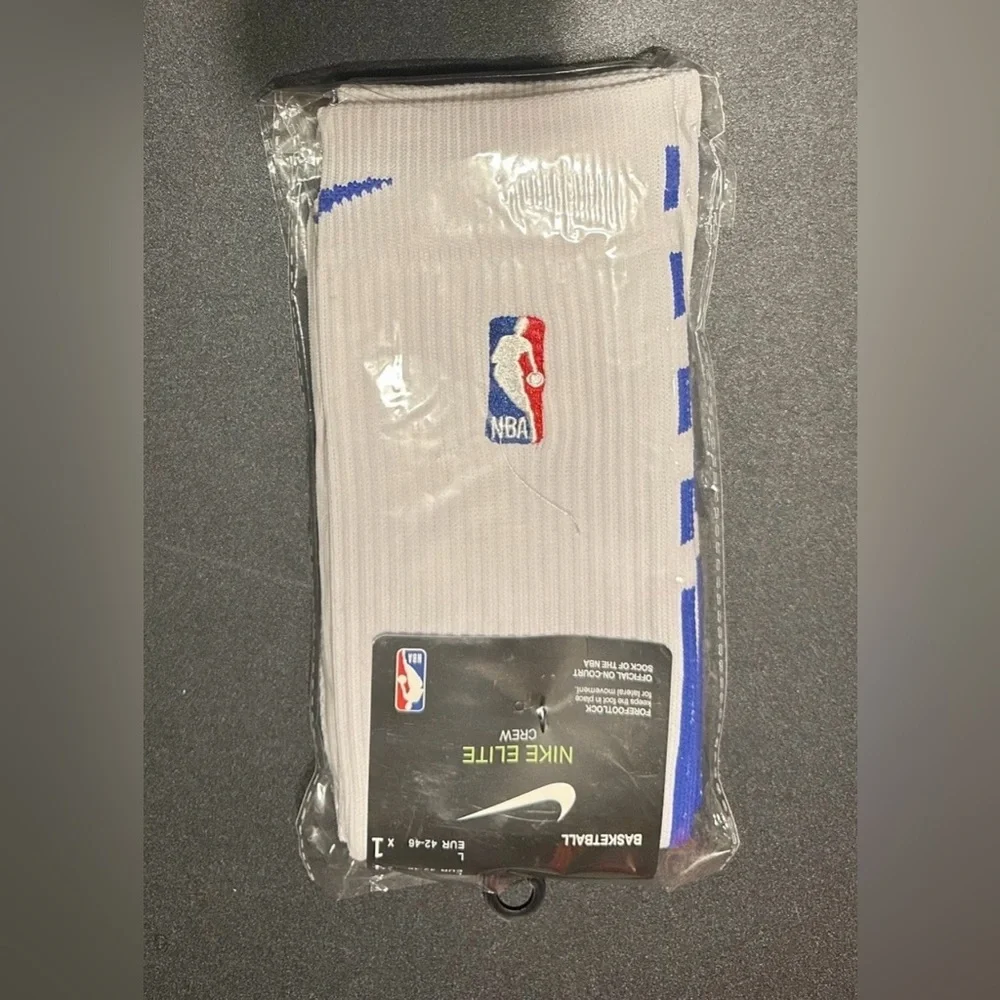 Nike Elite NBA Basketball Over Knee High Socks L choose RED/BLACK/BLUE